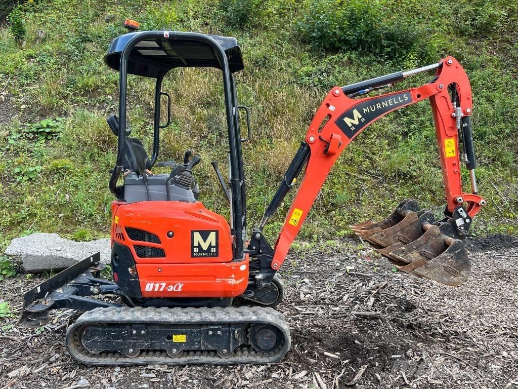 Kubota U 17-3 Miniekskavaatorid < 7 t
