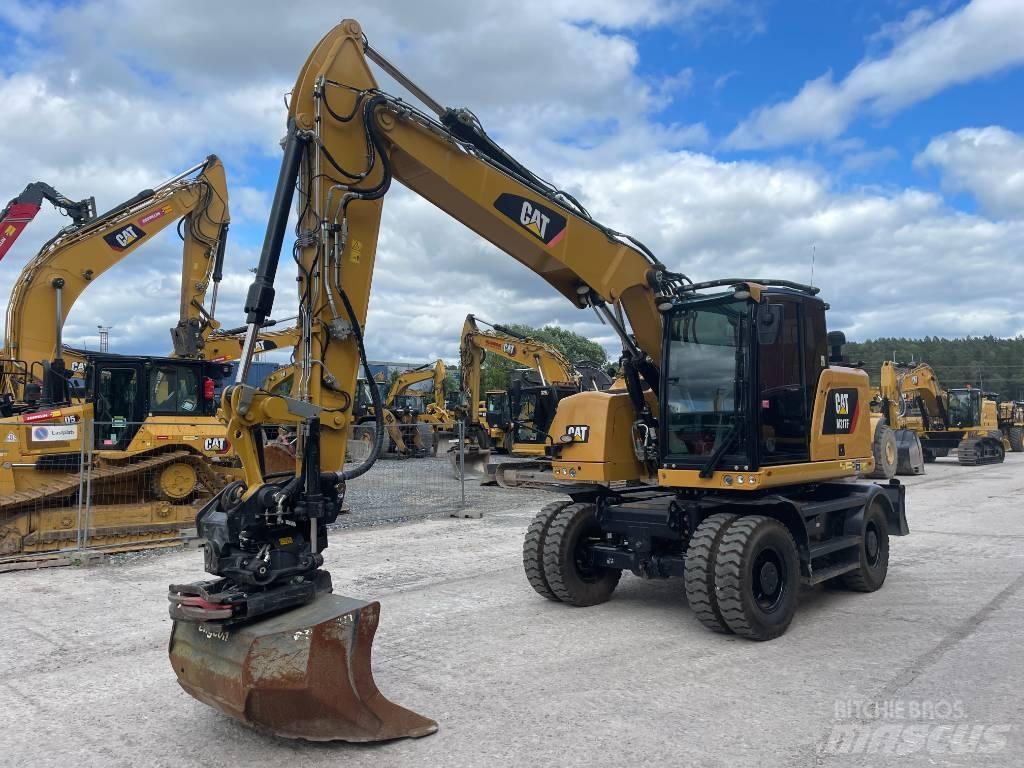 CAT M317F Ratasekskavaatorid
