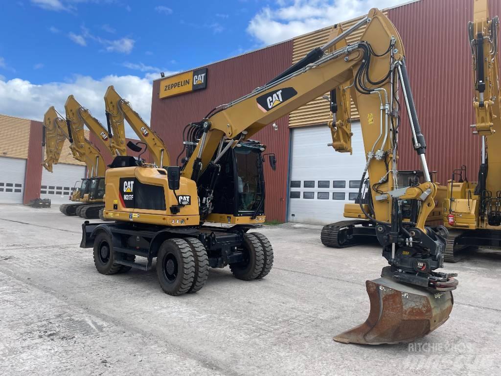 CAT M317F Ratasekskavaatorid