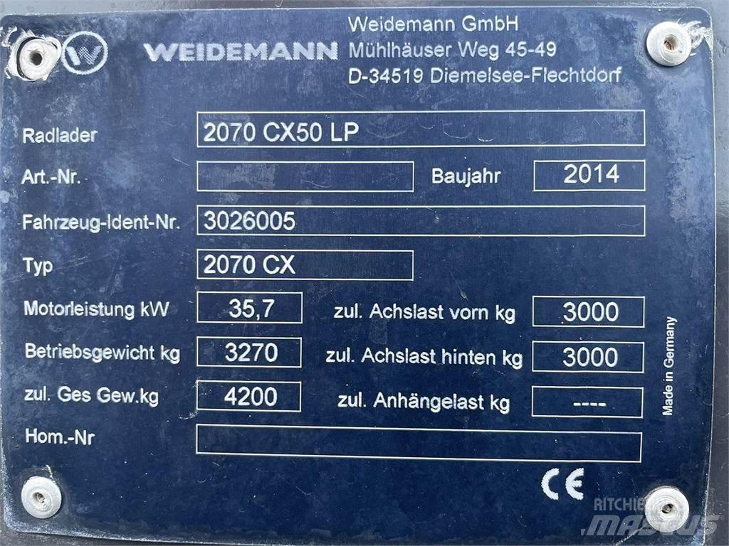 Weidemann 2070 Mitmeotstarbelised laadurid