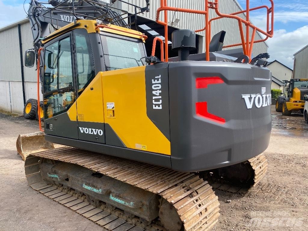 Volvo EC 140 EL Roomikekskavaatorid