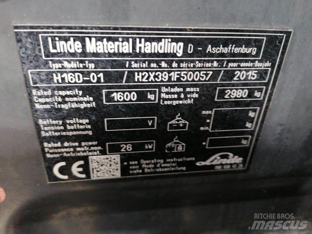 Linde H16D-01 Diiseltõstukid