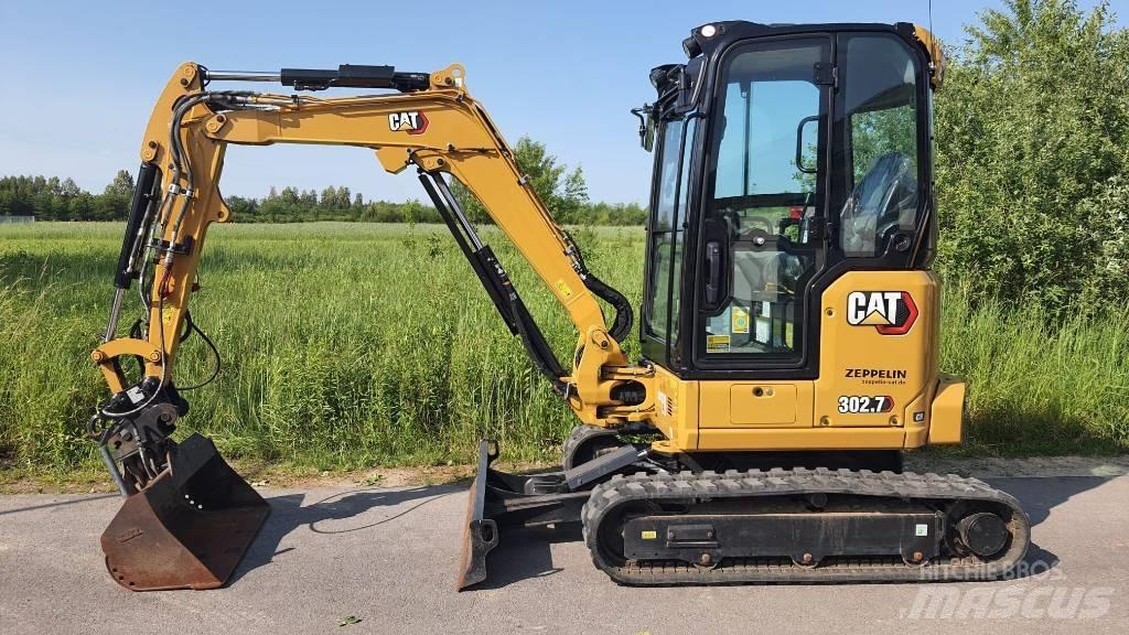 CAT 302.7 DCR 07A Miniekskavaatorid < 7 t