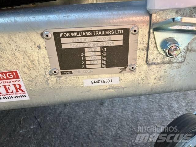 Ifor Williams GX 84 Raskeveohaagised