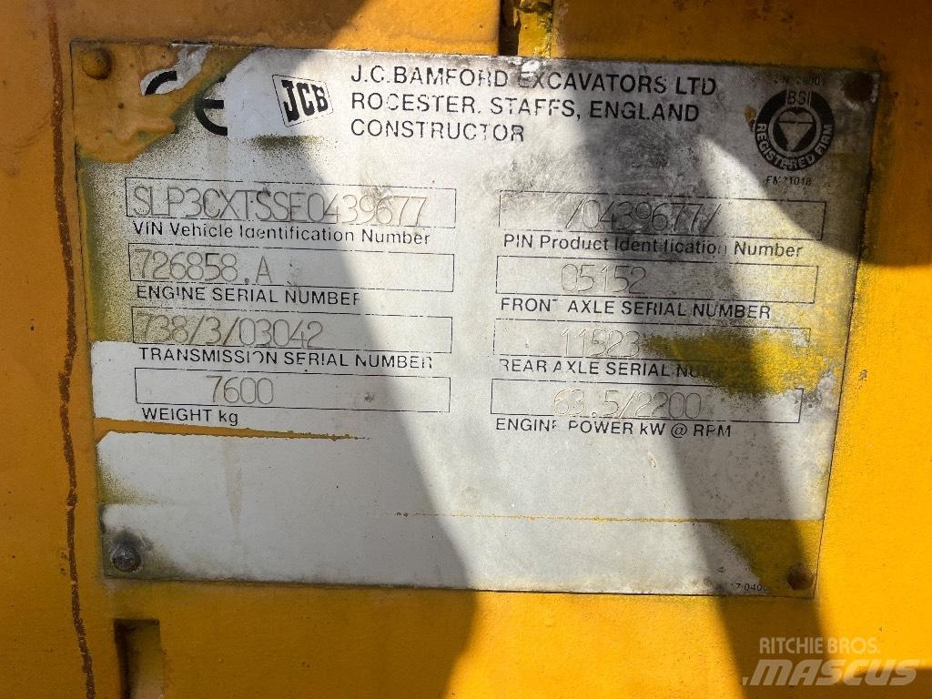 JCB 3cx Ekskavaatorlaadurid