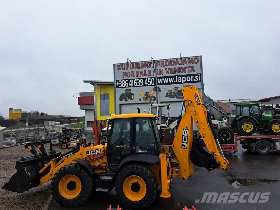 JCB 4 CX SITEMASTER Ekskavaatorlaadurid