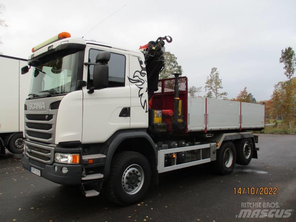 Scania G490cb6x4*4 Kraanaga veokid