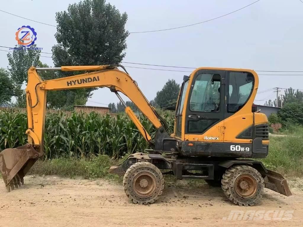 Hyundai 60 W Ratasekskavaatorid