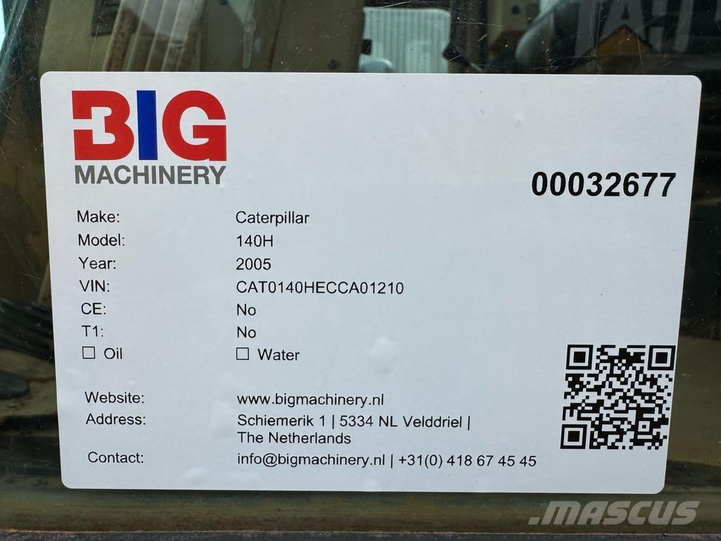 CAT 140H Greiderid