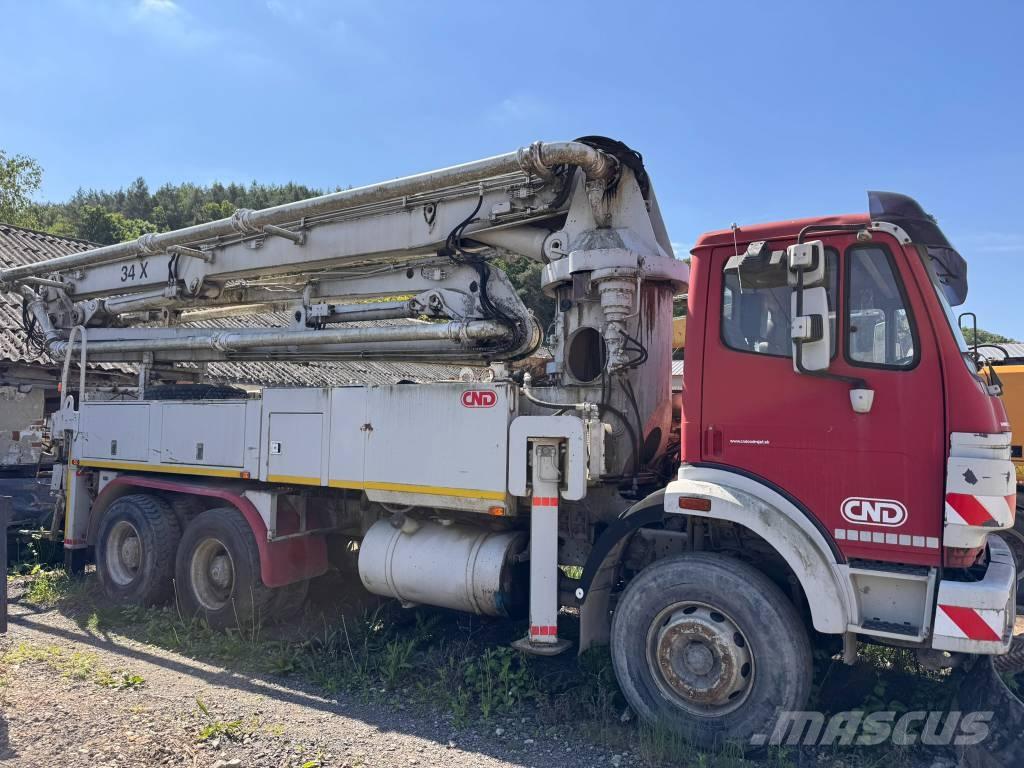 Mercedes-Benz 2631 Betooni pumpautod