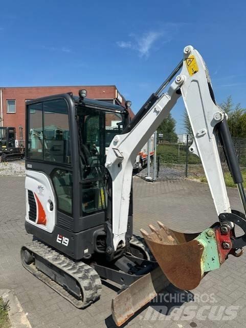 Bobcat E 19 Miniekskavaatorid < 7 t