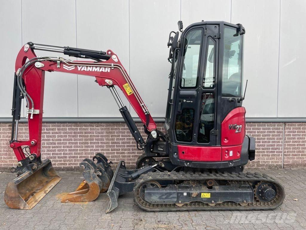 Yanmar VIO27 Roomikekskavaatorid