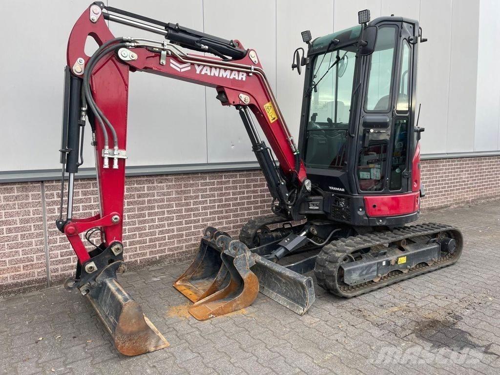 Yanmar VIO27 Roomikekskavaatorid