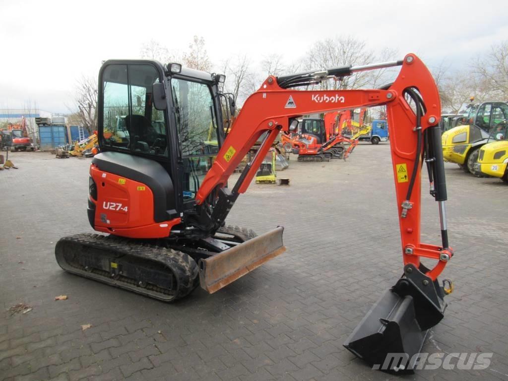 Kubota U27-4 GL Miniekskavaatorid < 7 t