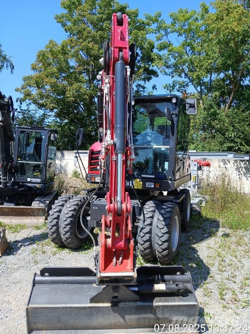 Yanmar B75W Ratasekskavaatorid