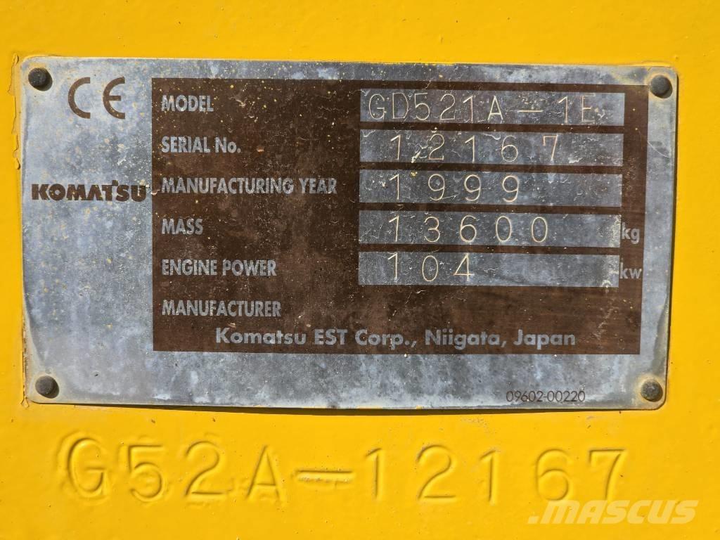 Komatsu GD 521 A-1 Greiderid
