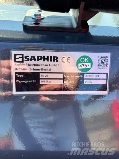 Saphir SV 28 Tornhoidlate tühjendusseadmed