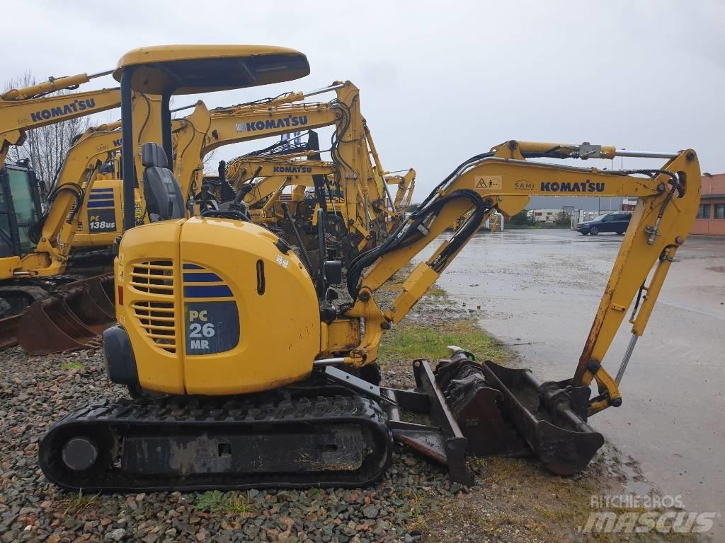 Komatsu PC26MR-3 Miniekskavaatorid < 7 t