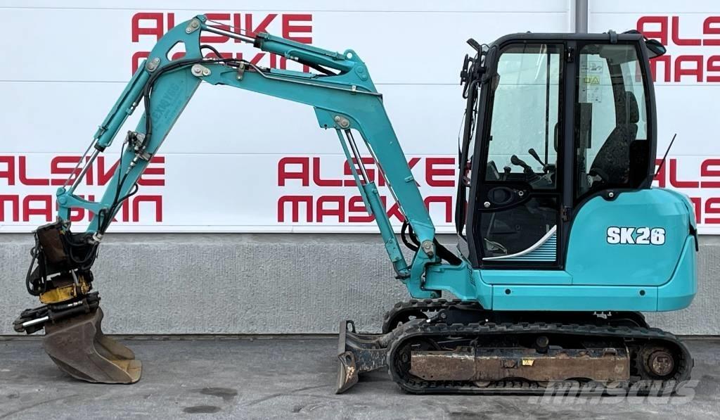 Kobelco SK 26 Roomikekskavaatorid