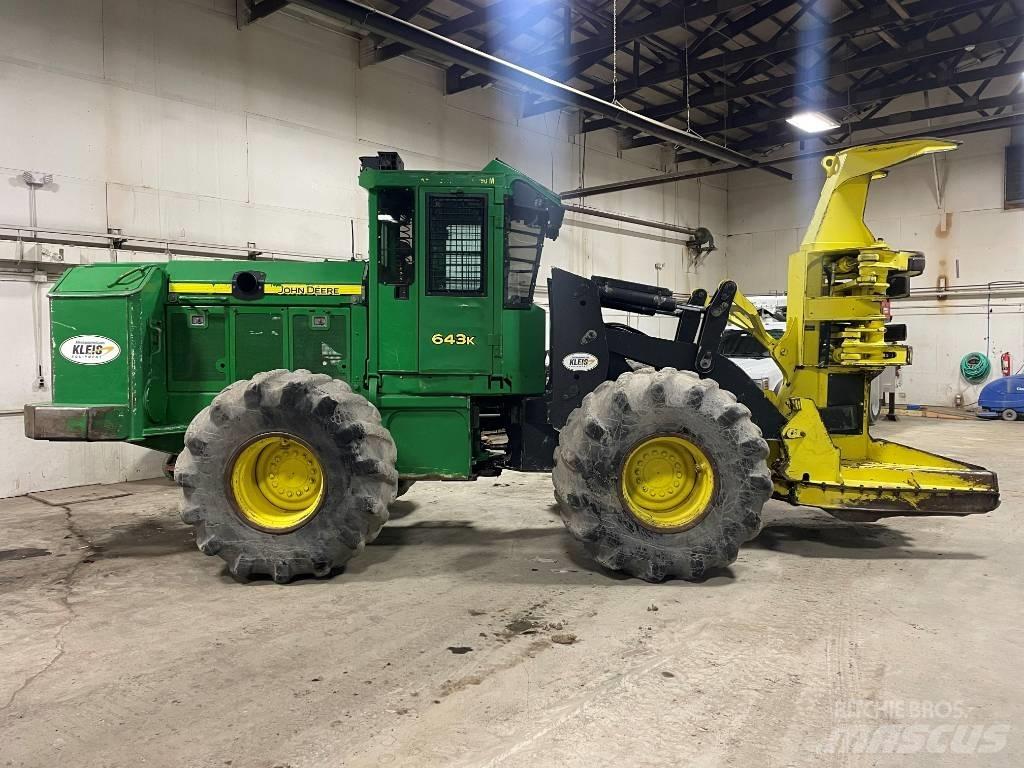 John Deere 643 K Langetustraktorid