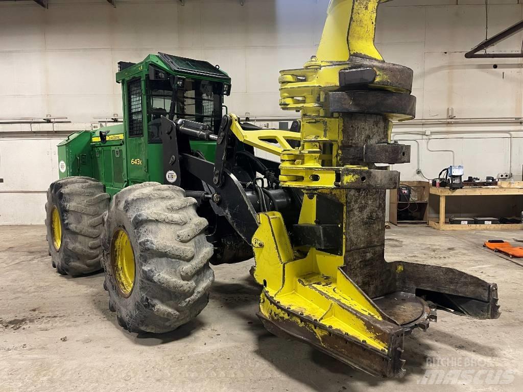 John Deere 643 K Langetustraktorid