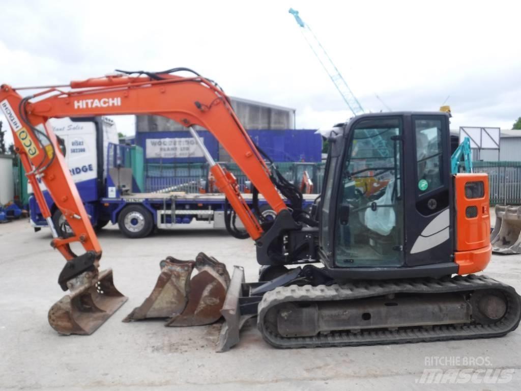 Hitachi ZX 85 US B-6 Väikeekskavaatorid 7t-12t