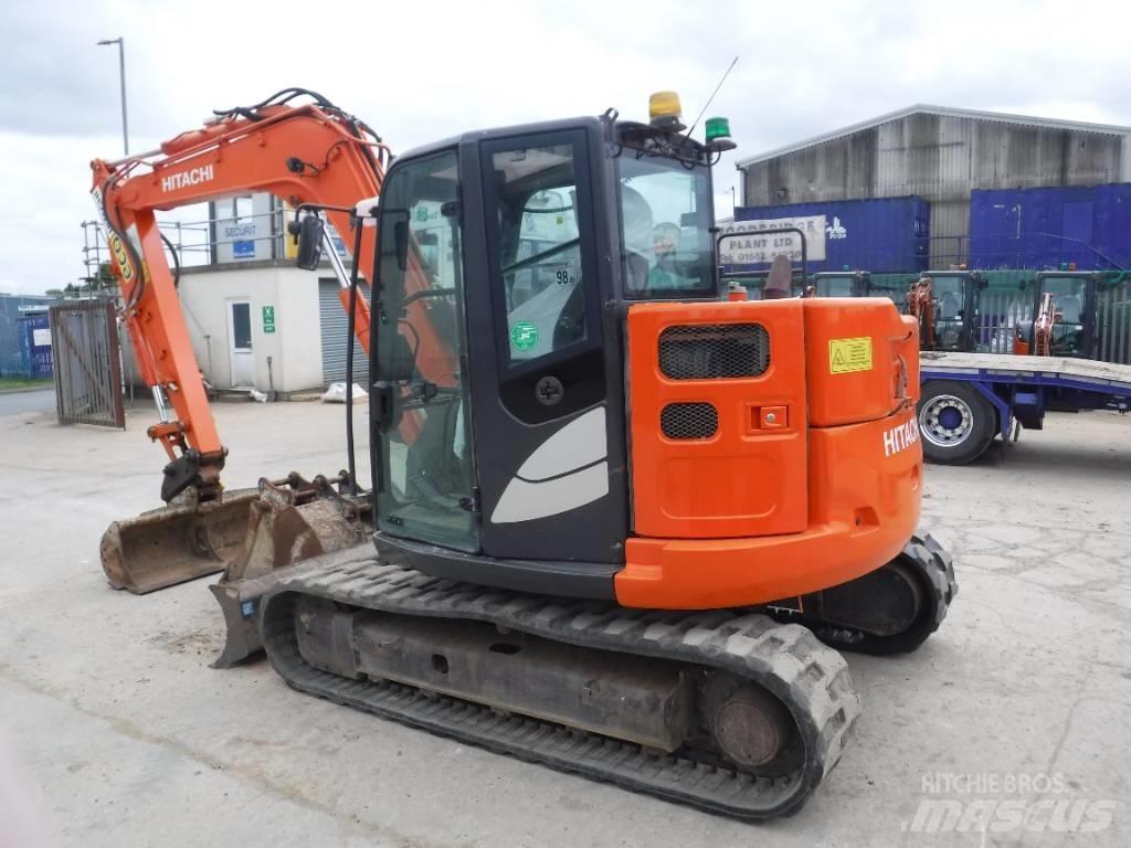 Hitachi ZX 85 US B-6 Väikeekskavaatorid 7t-12t