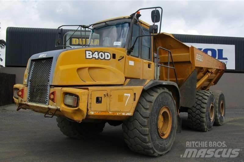 Bell B40D 6X6 Liigendraamiga pinnaseveokid