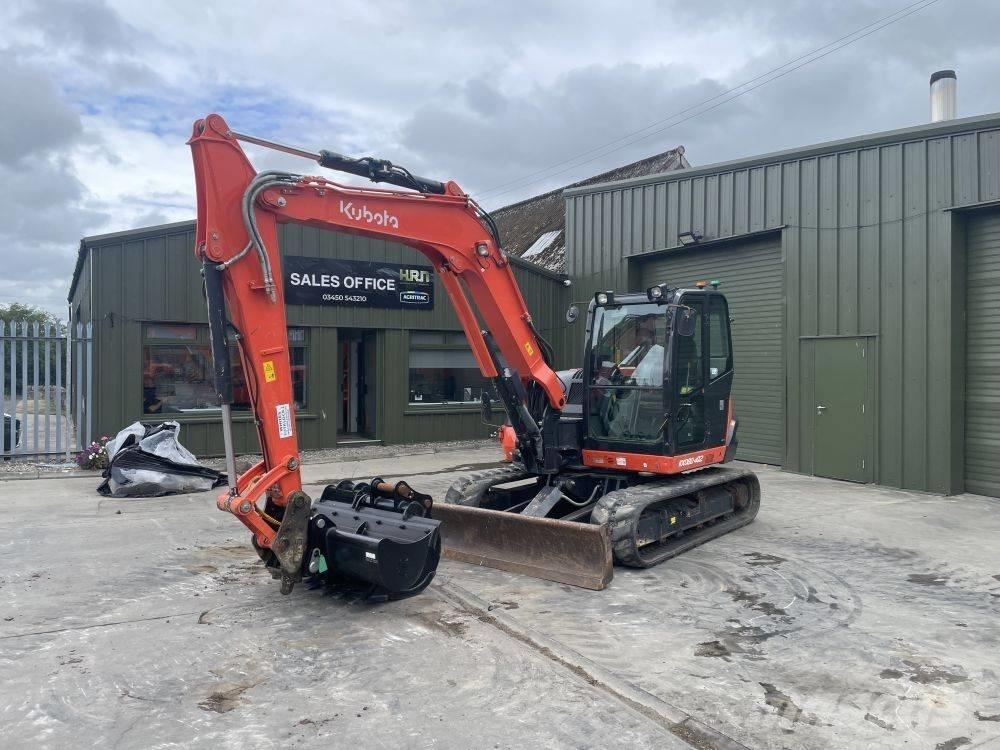 Kubota KX 080-4 Väikeekskavaatorid 7t-12t