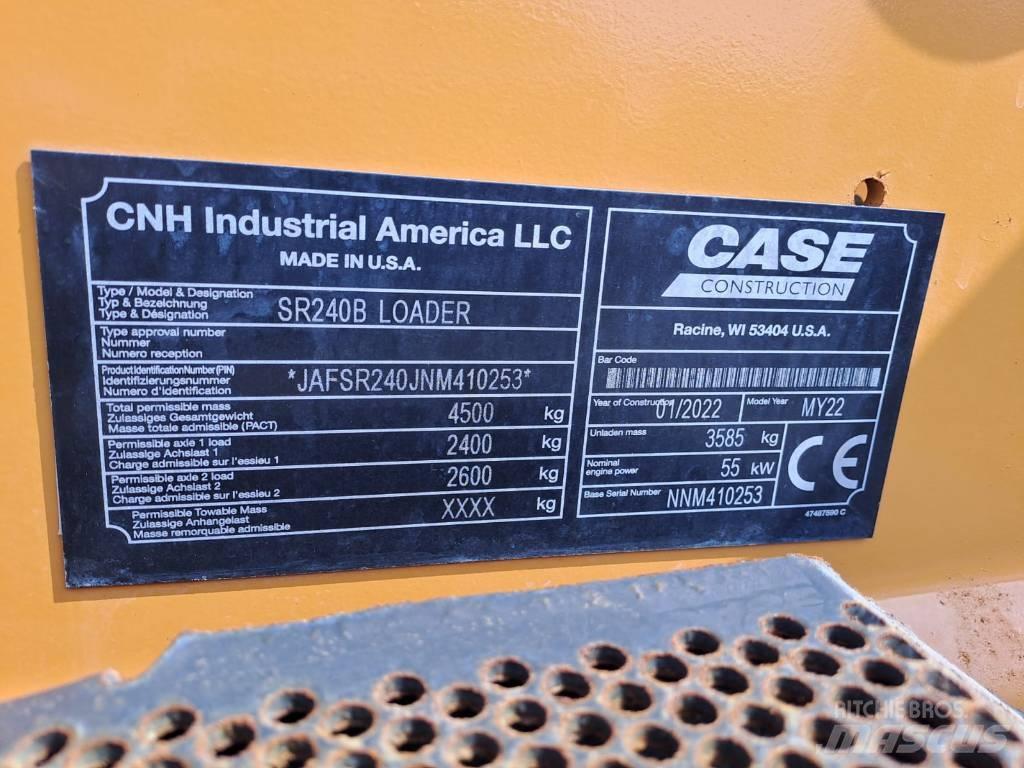 CASE SR 240 B Kompaktlaadurid