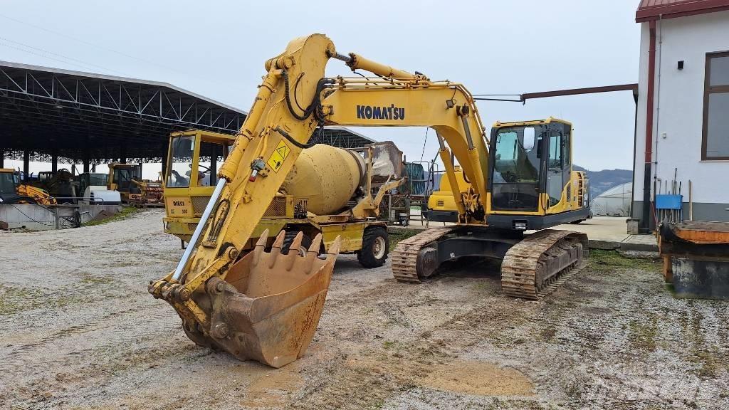 Komatsu PC 190 NLC Roomikekskavaatorid