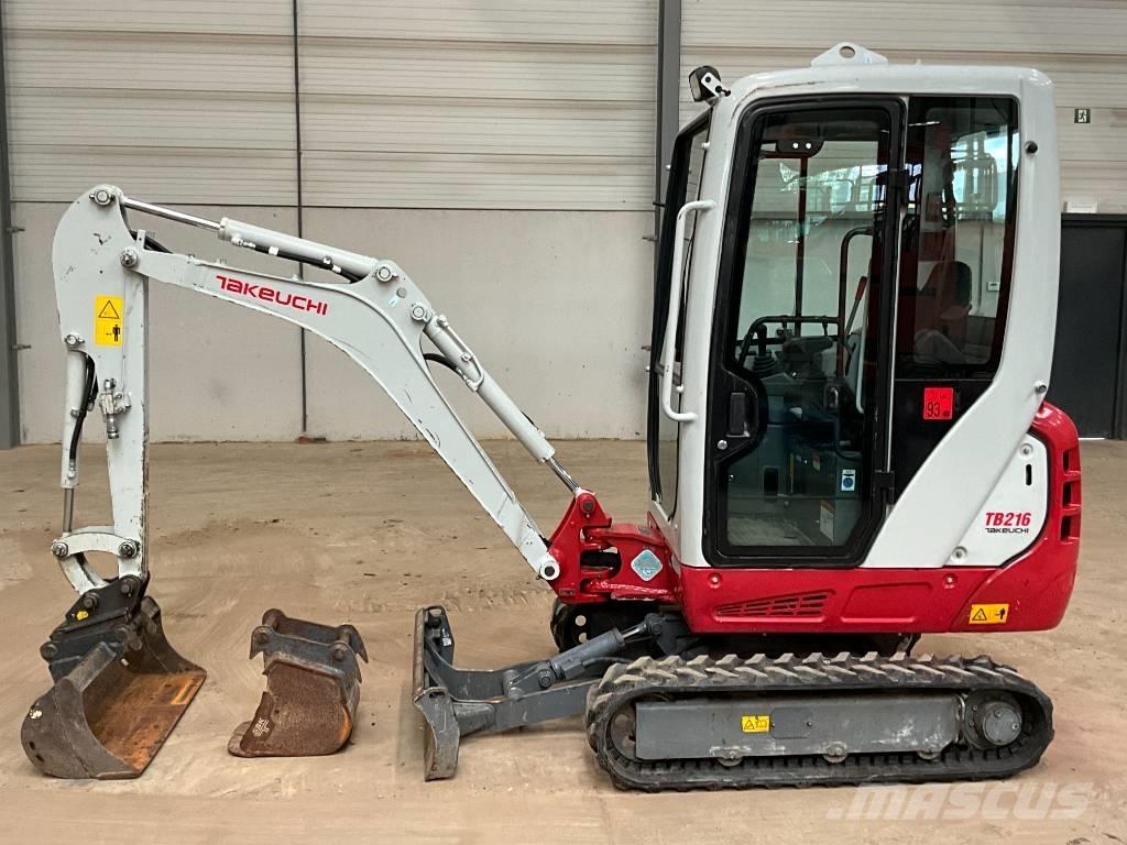 Takeuchi TB 216 Miniekskavaatorid < 7 t