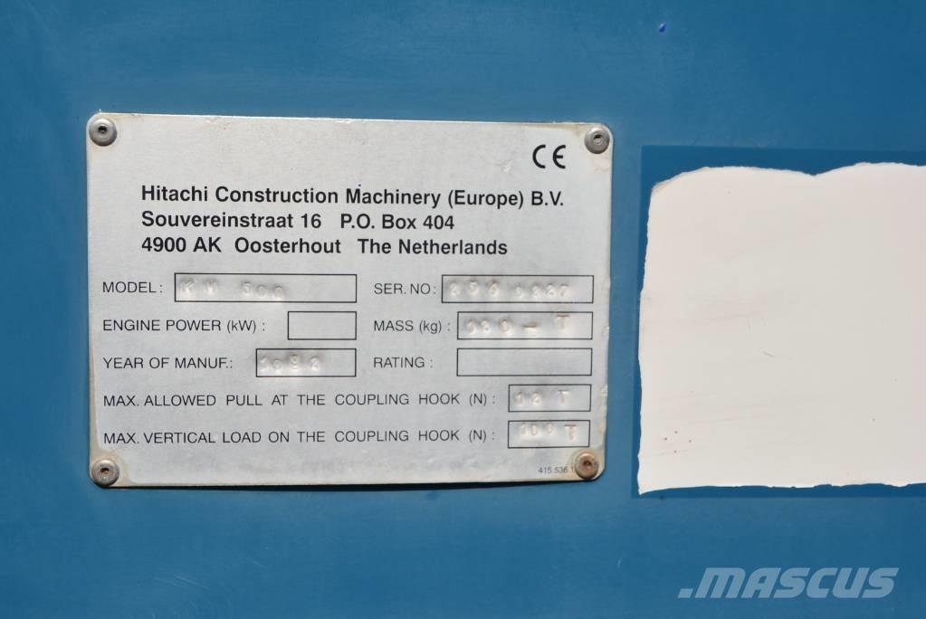 Hitachi KH 500-3 Roomikkraanad