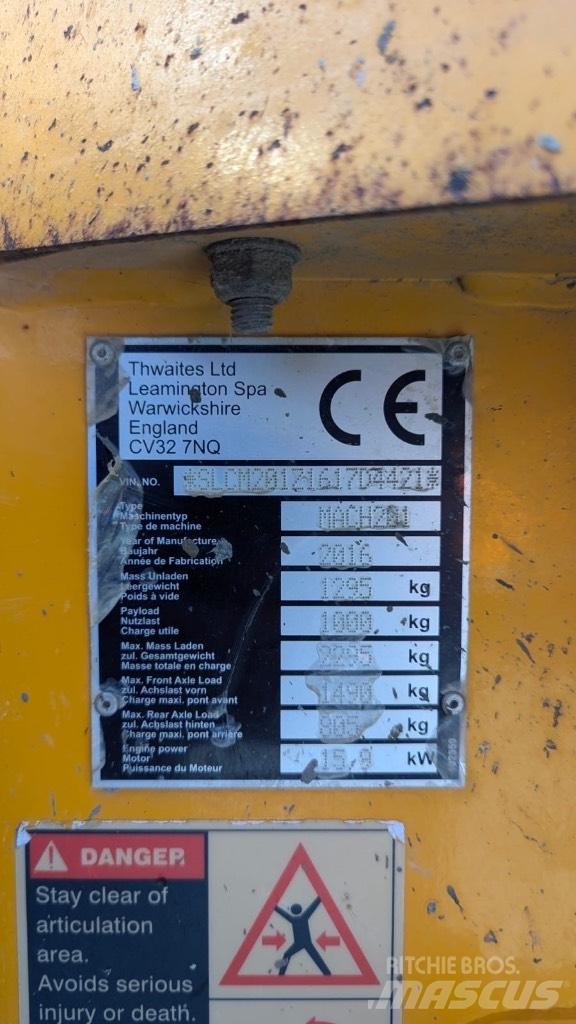 Thwaites 1 ton Väikekallurid