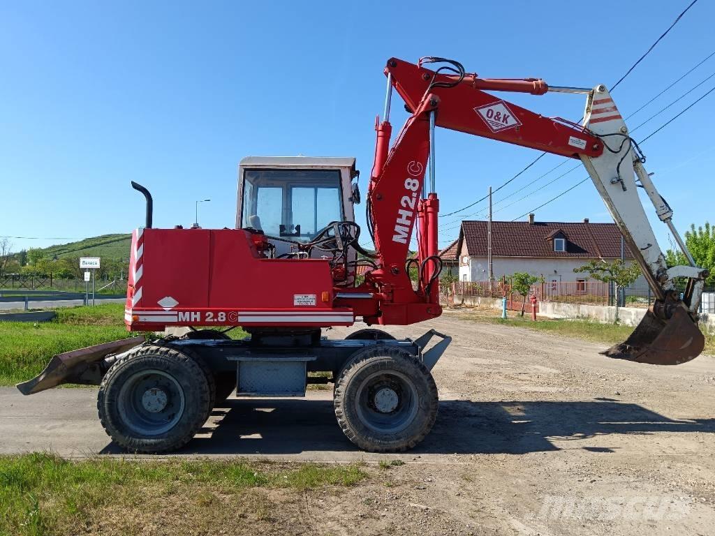 O&K MH2,8C Ratasekskavaatorid