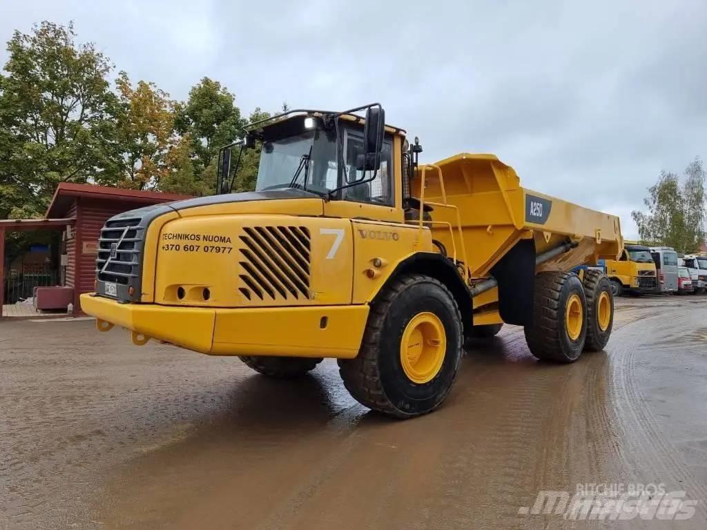 Volvo A 25 D 6X6 Liigendraamiga pinnaseveokid