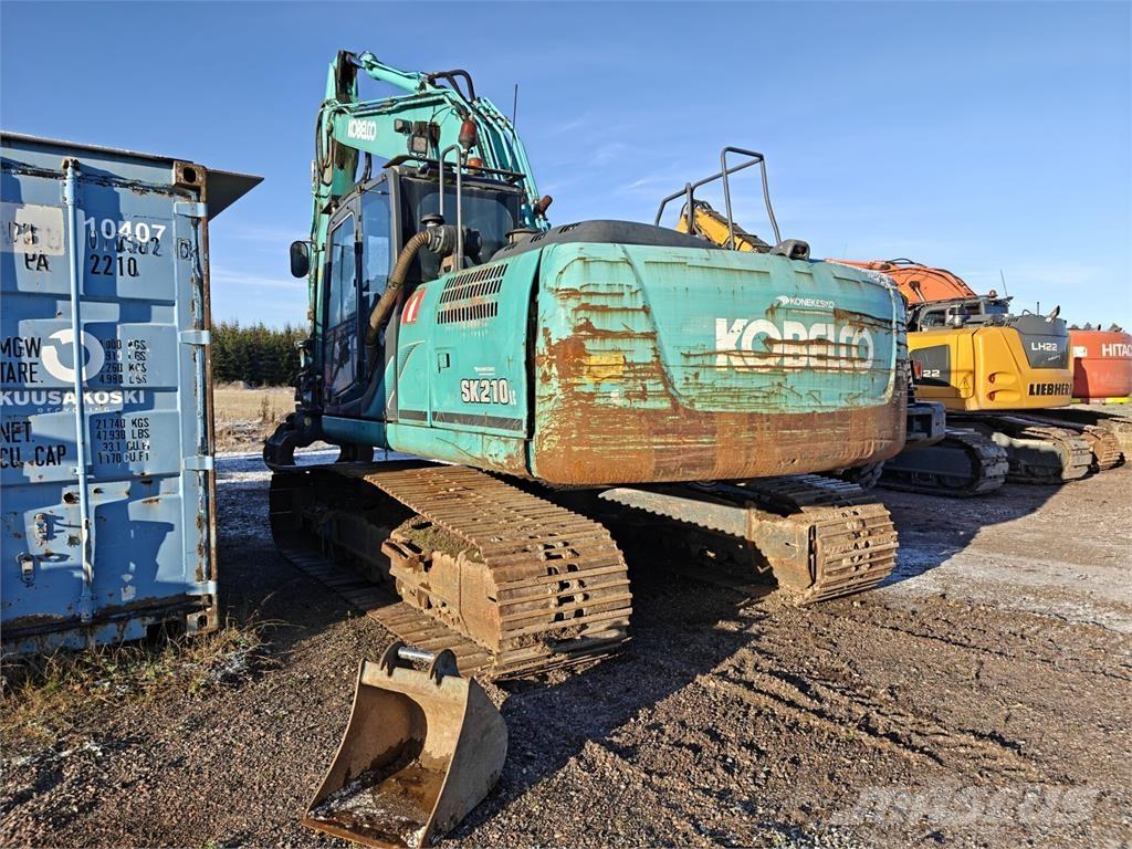 Kobelco SK210 Roomikekskavaatorid