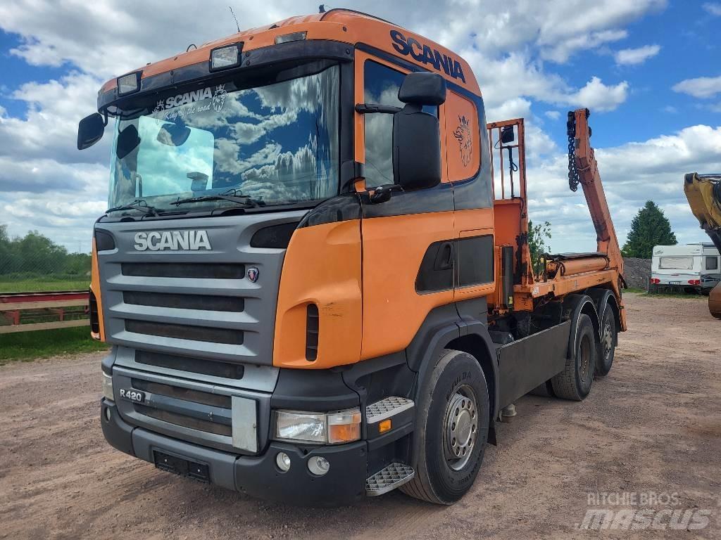 Scania R420LB 6x2 Soojakud