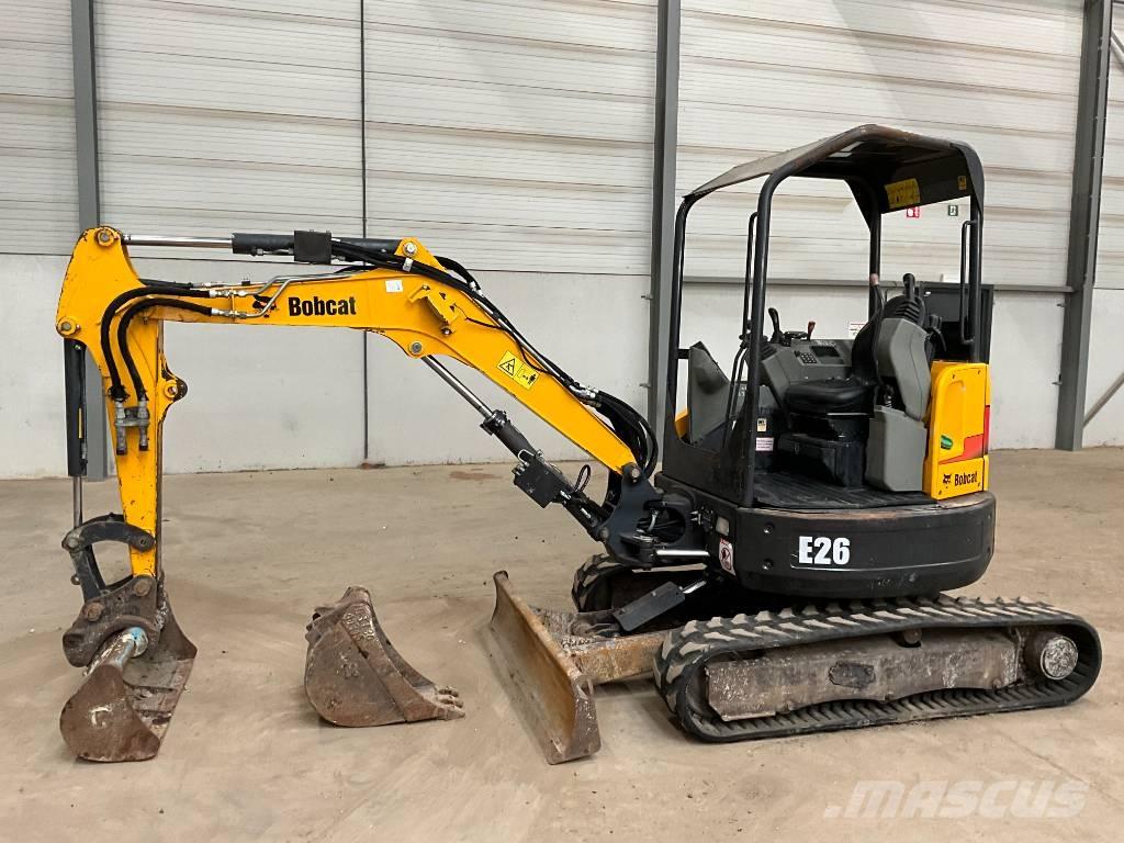 Bobcat E 26 EM Miniekskavaatorid < 7 t