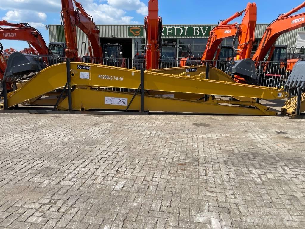 Komatsu Long reach Pika noolega ekskavaatorid