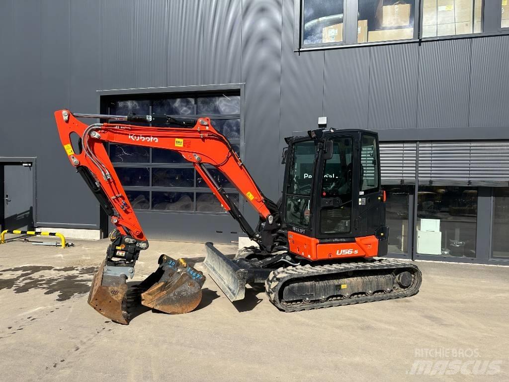Kubota U 56-5 Miniekskavaatorid < 7 t
