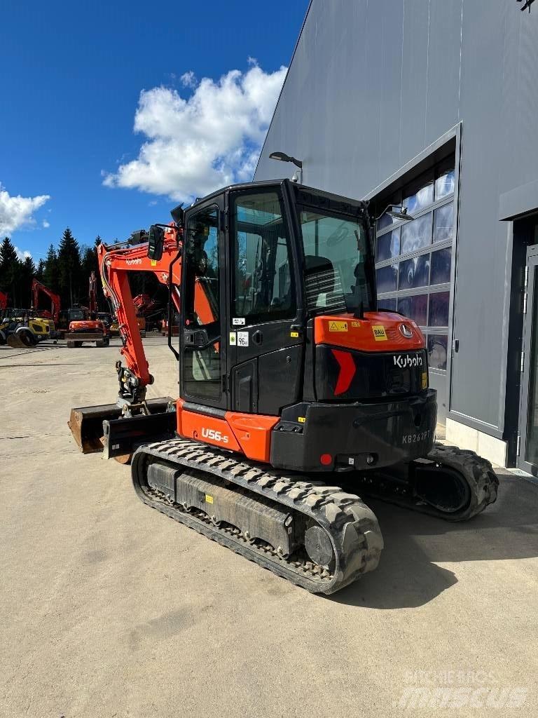 Kubota U 56-5 Miniekskavaatorid < 7 t
