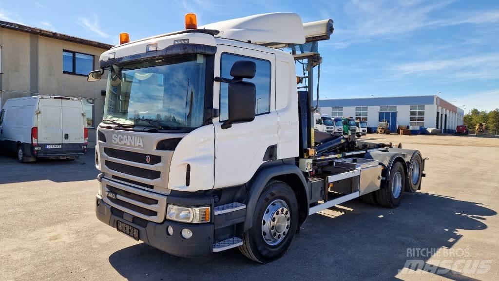 Scania P410 6X2 Konksliftveokid