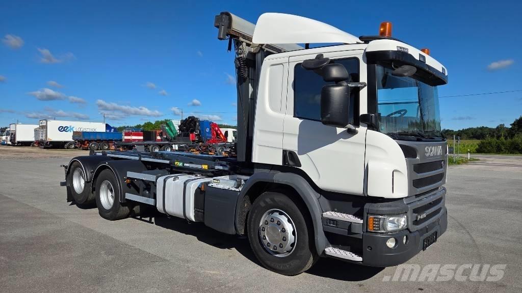 Scania P410 6X2 Konksliftveokid