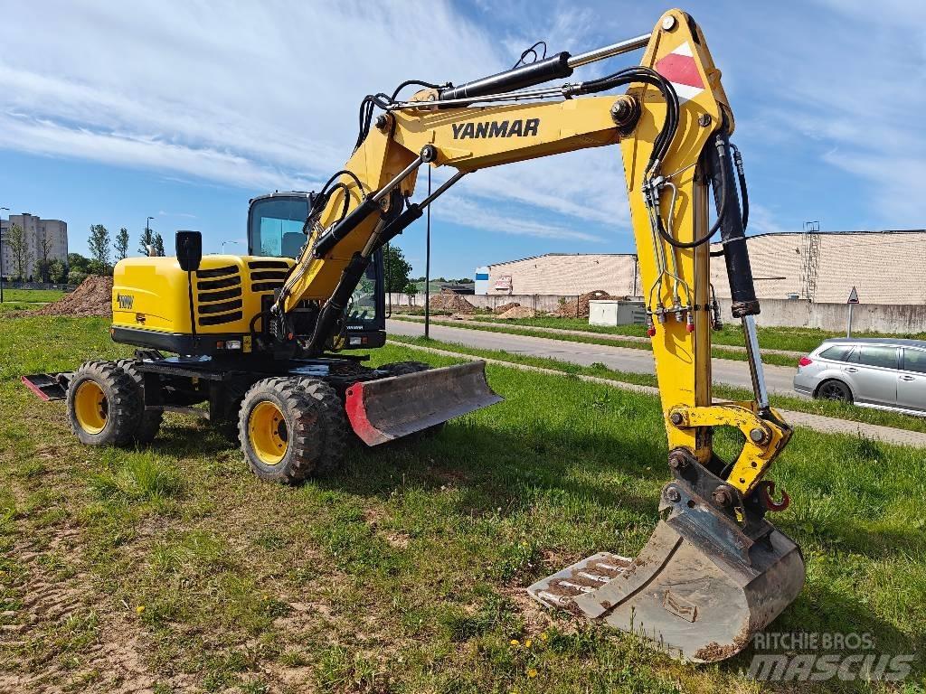 Yanmar B110W Ratasekskavaatorid