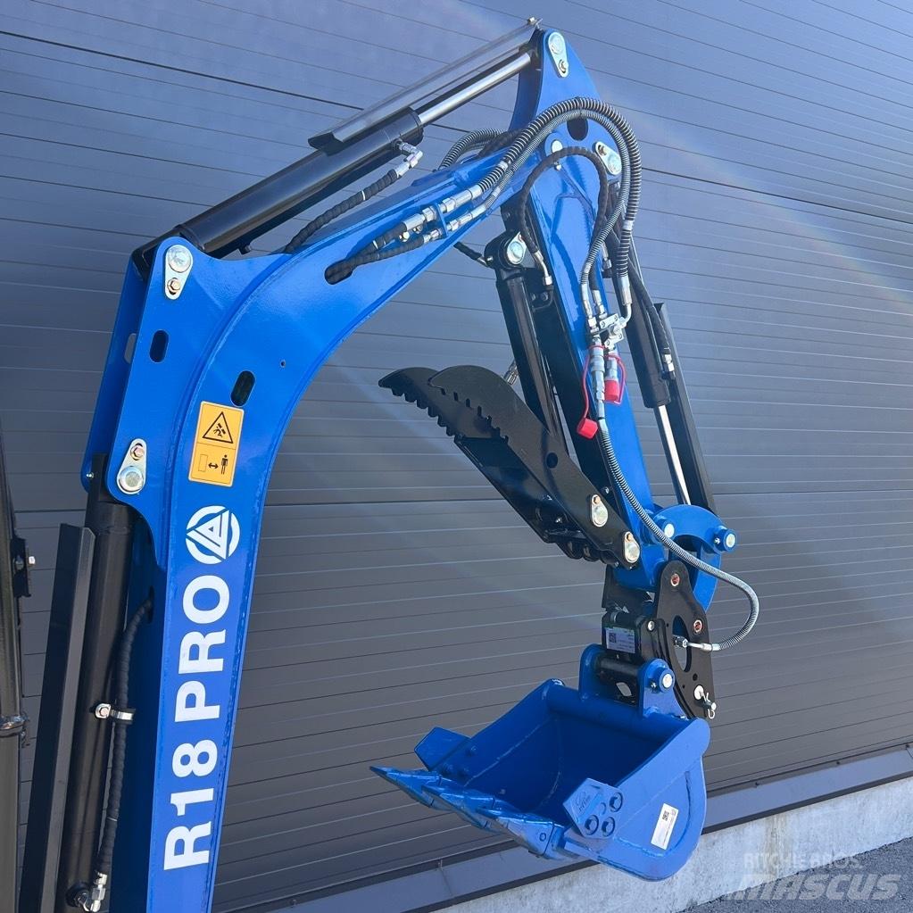 Rippa R18 Pro Miniekskavaatorid < 7 t