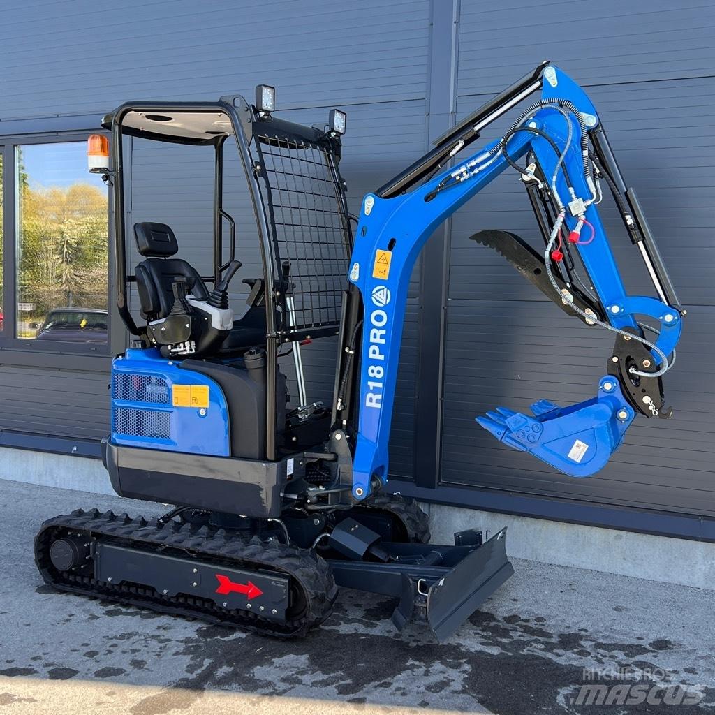 Rippa R18 Pro Miniekskavaatorid < 7 t
