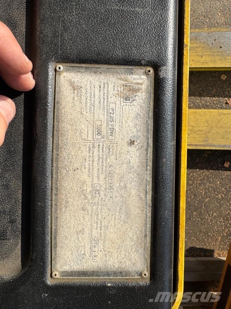 Hyster P 2.0 SFBW Elektriline alusesiirdaja