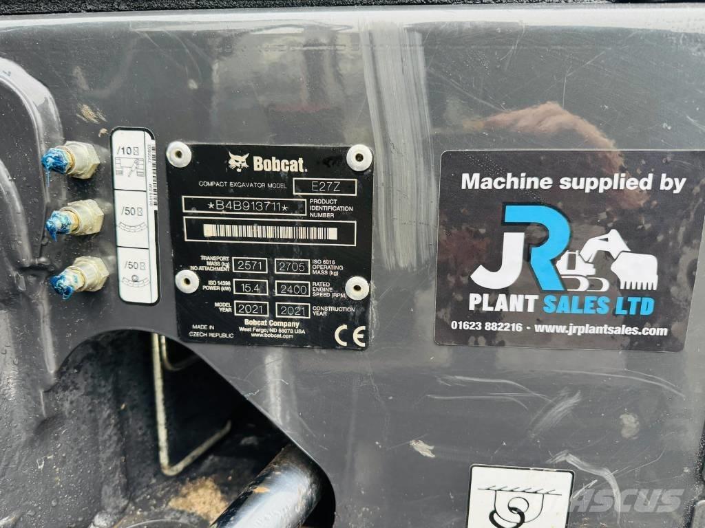 Bobcat E 27z Miniekskavaatorid < 7 t