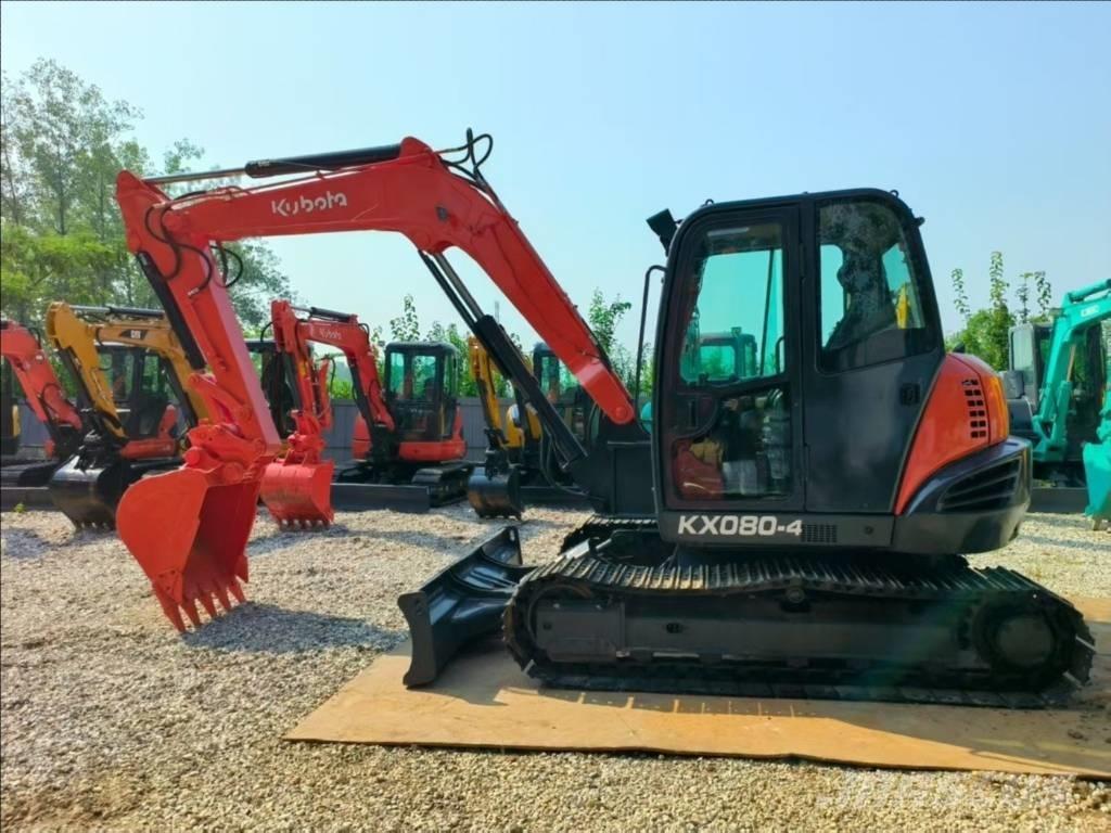 Kubota KX 080-4 Miniekskavaatorid < 7 t